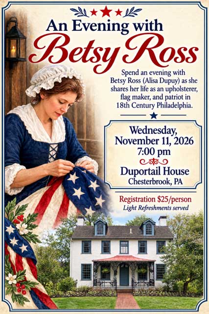 An Evening with Betsy Ross